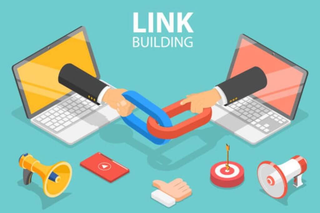 link building cartoons