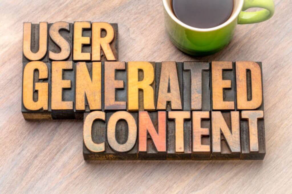 user generated content words and coffee